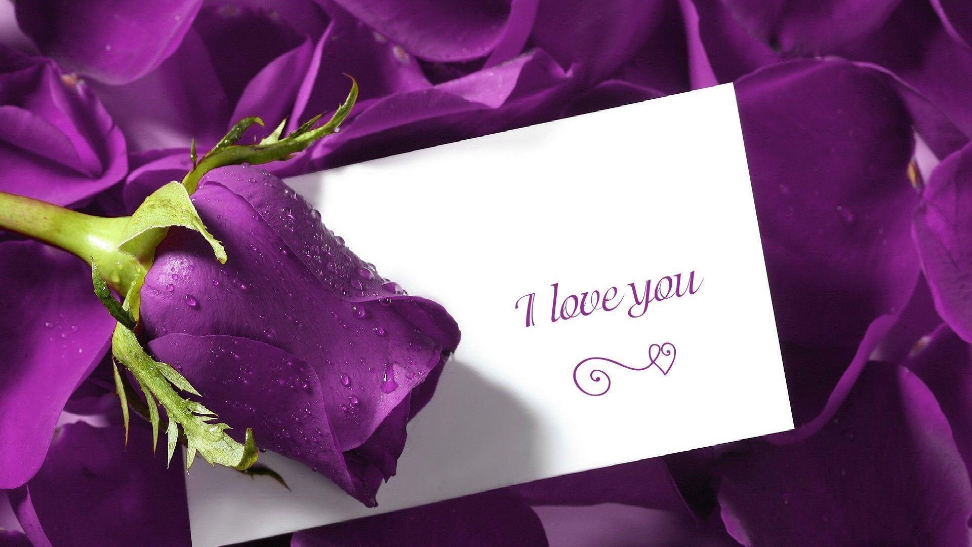 1920x1080 Purple Vector Of Love Wallpaper Desktop Wallpaper. High, Desktop