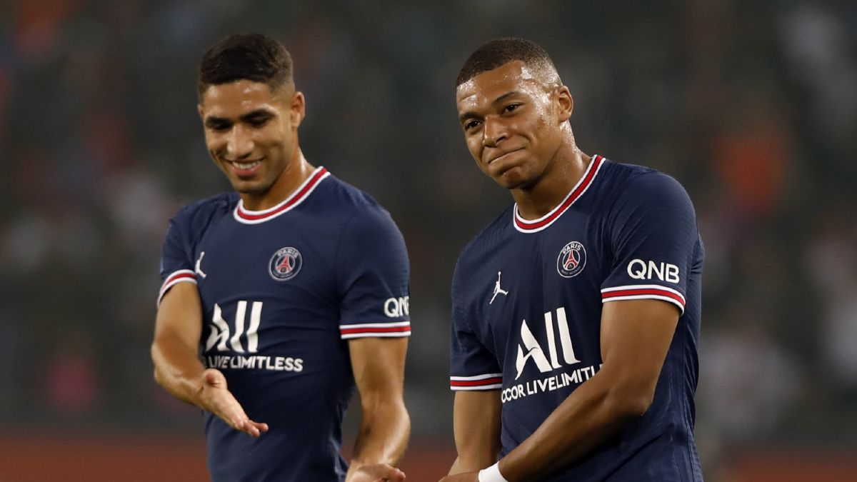 1200x680 Achraf Hakimi And Kylian Mbappe Becoming The Best Of Friends At Paris Saint Germain España, Desktop