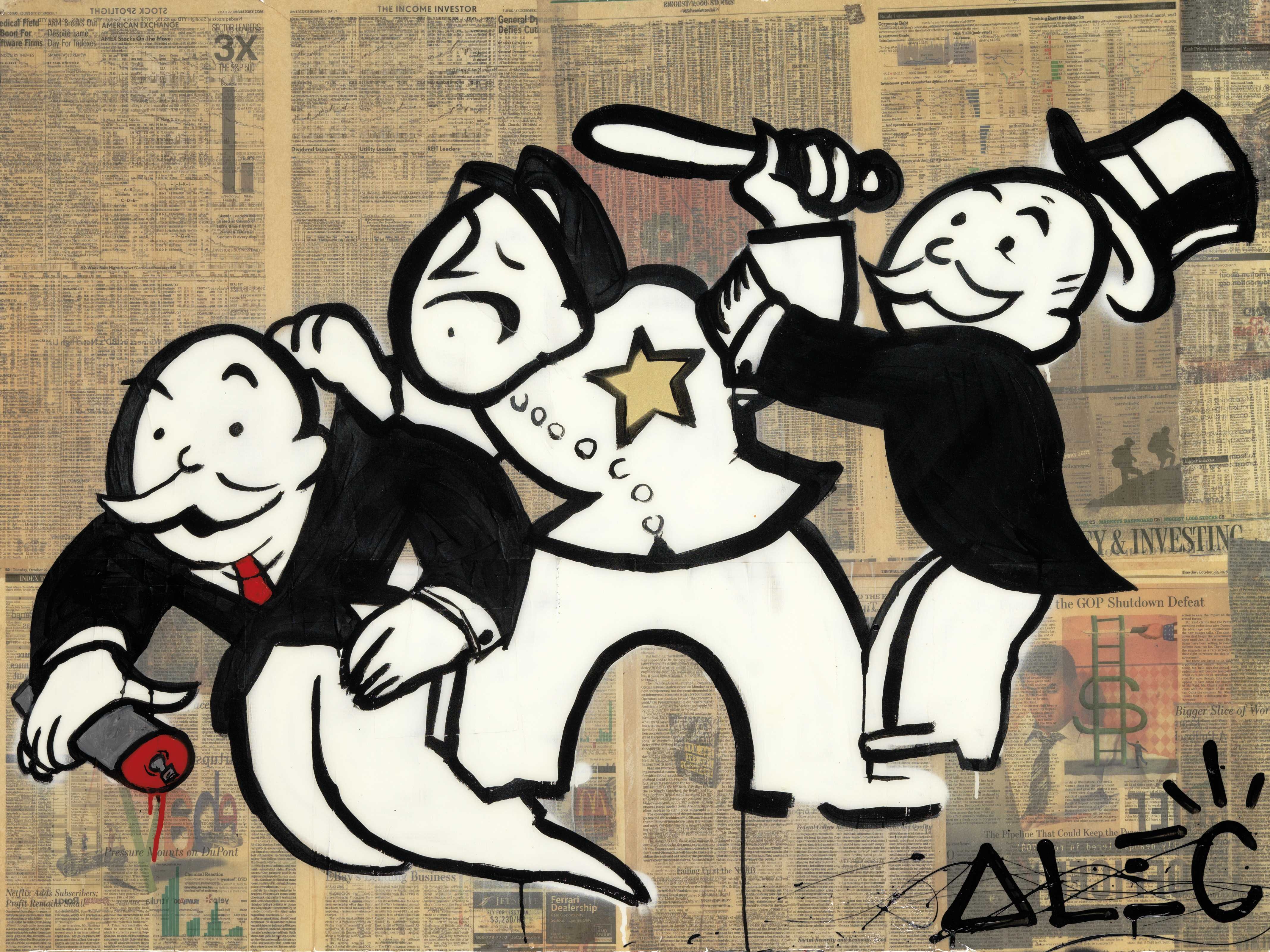 4270x3200 Nailed, Alec Monopoly (B. 1986) Christie's Nailed, Desktop