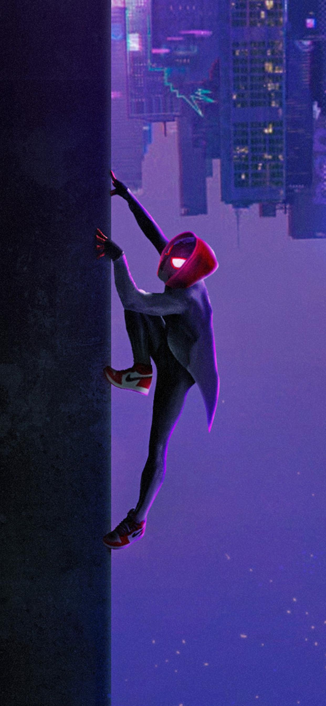 1250x2690 Miles Morales In Spider Man Into The Spider Verse, Phone