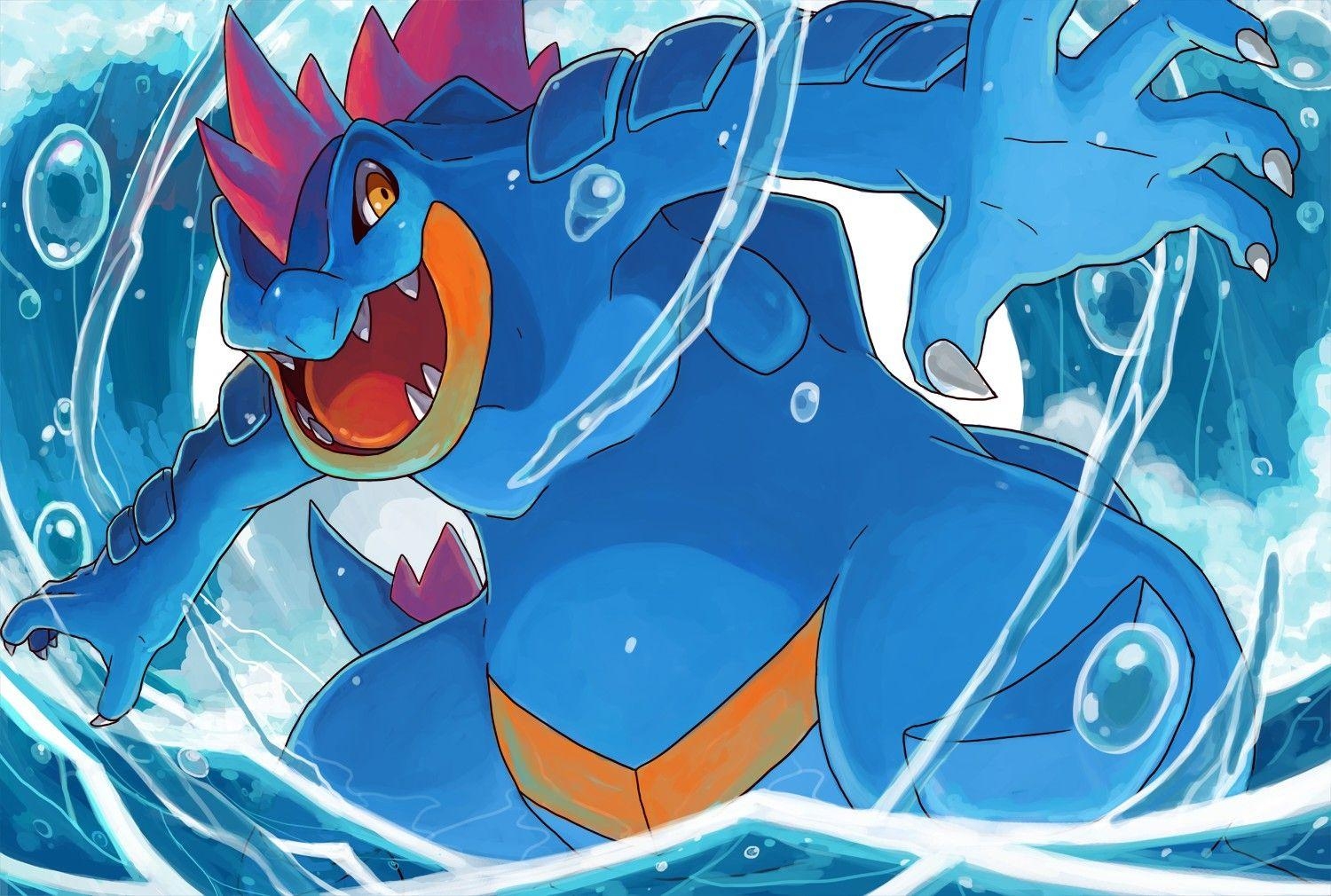 1500x1010 Pokemon feraligatr wallpaper. PC, Desktop