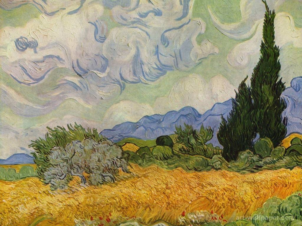 1030x770 Van Gogh Wallpaper Border 12900 Full HD Wallpaper Desktop, Desktop