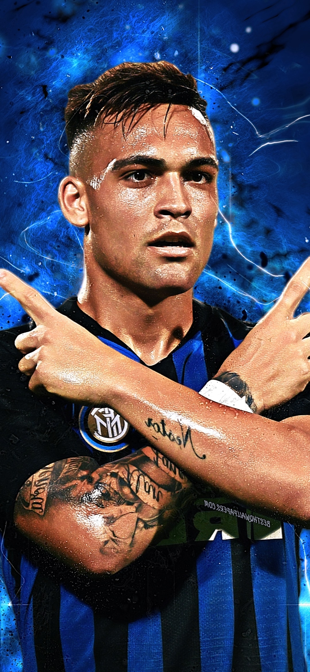 1080x2340 Wallpaper / Sports Lautaro Martínez Phone Wallpaper, Soccer, Inter Milan, Argentinian,  free download, Phone