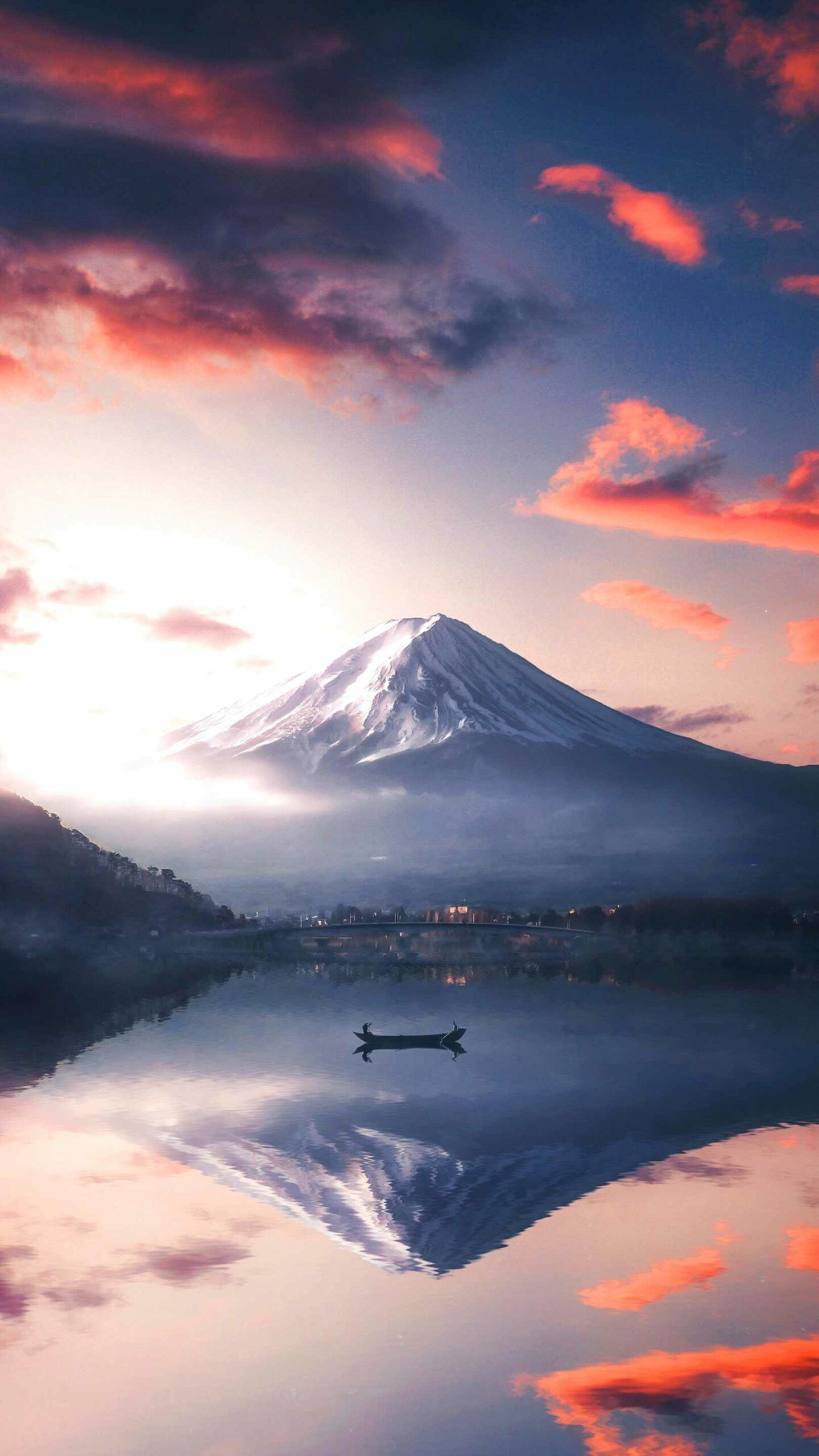 1440x2560 Mount Fuji iPhone Wallpaper Free Mount Fuji iPhone Background, Phone