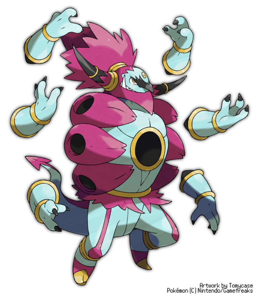 840x970 Collection of Hoopa Unbound Pokemon Drawing. High quality, free, Phone