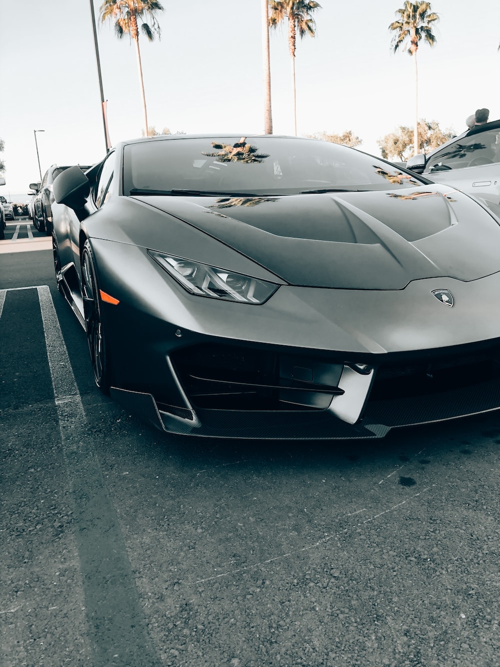 1000x1340 Black lamborghini aventador parked on parking lot during daytime photo, Phone