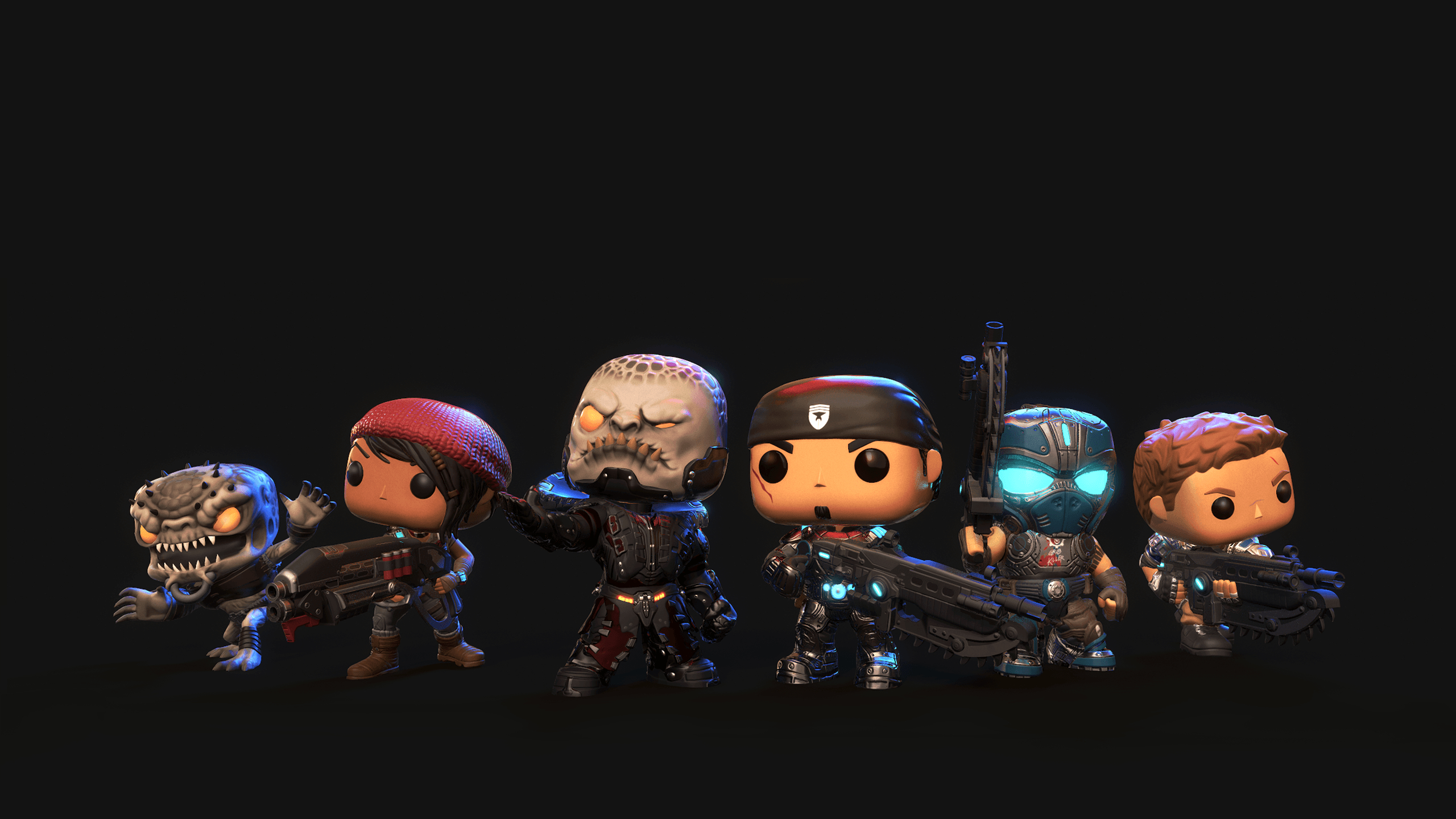 2560x1440 Gears Of War Meets Funko Pop In New Mobile Game Of War Pop, Desktop