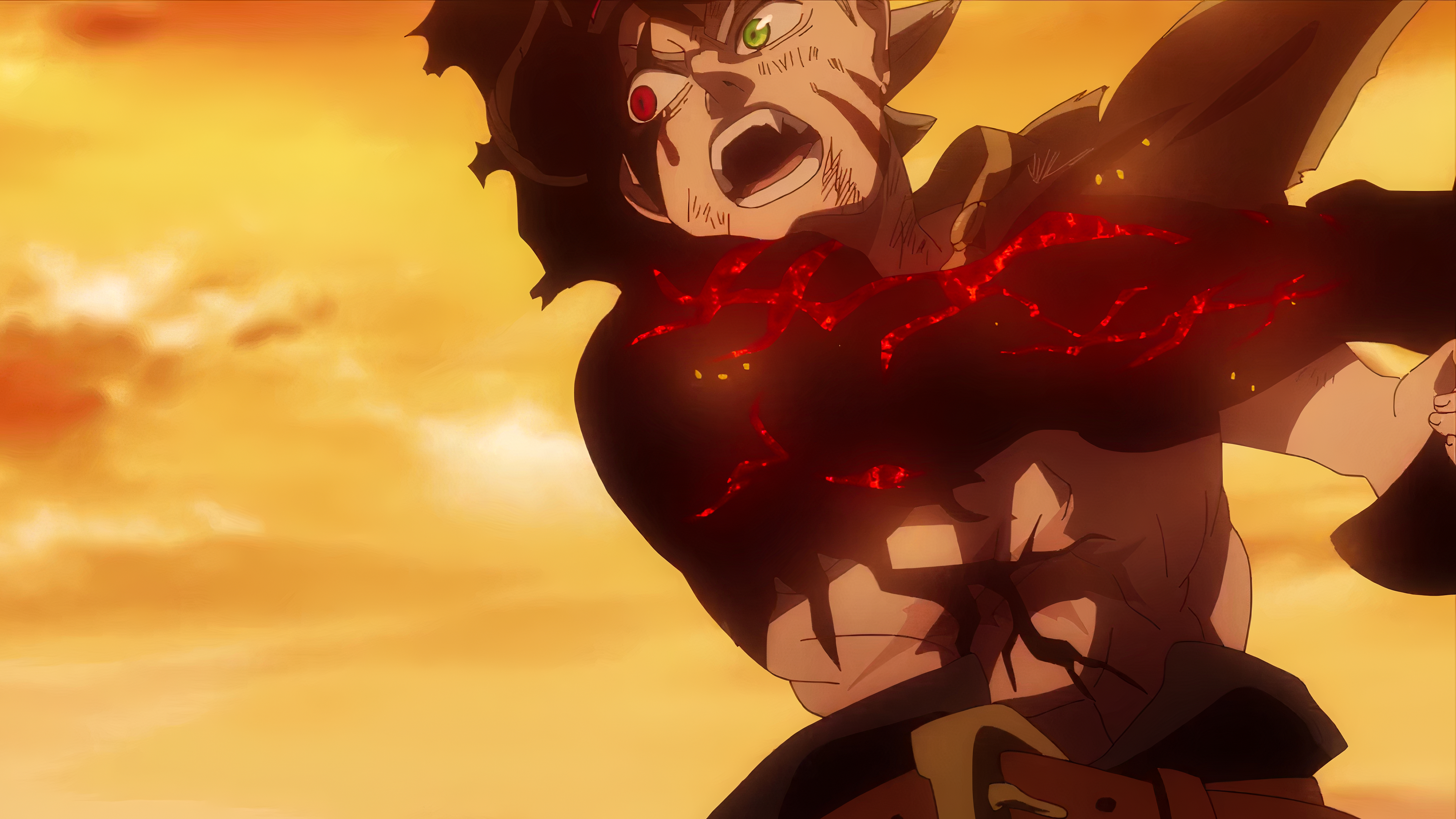 3840x2160 4K, anime, Asta, Black Clover Episode Black Asta, Black Clover, 4K Gallery HD Wallpaper, Desktop