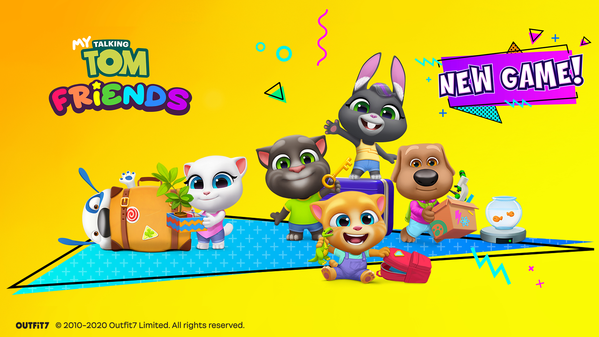 1920x1080 My Talking Tom Friends Is Coming to Mobile Devices in June, Desktop