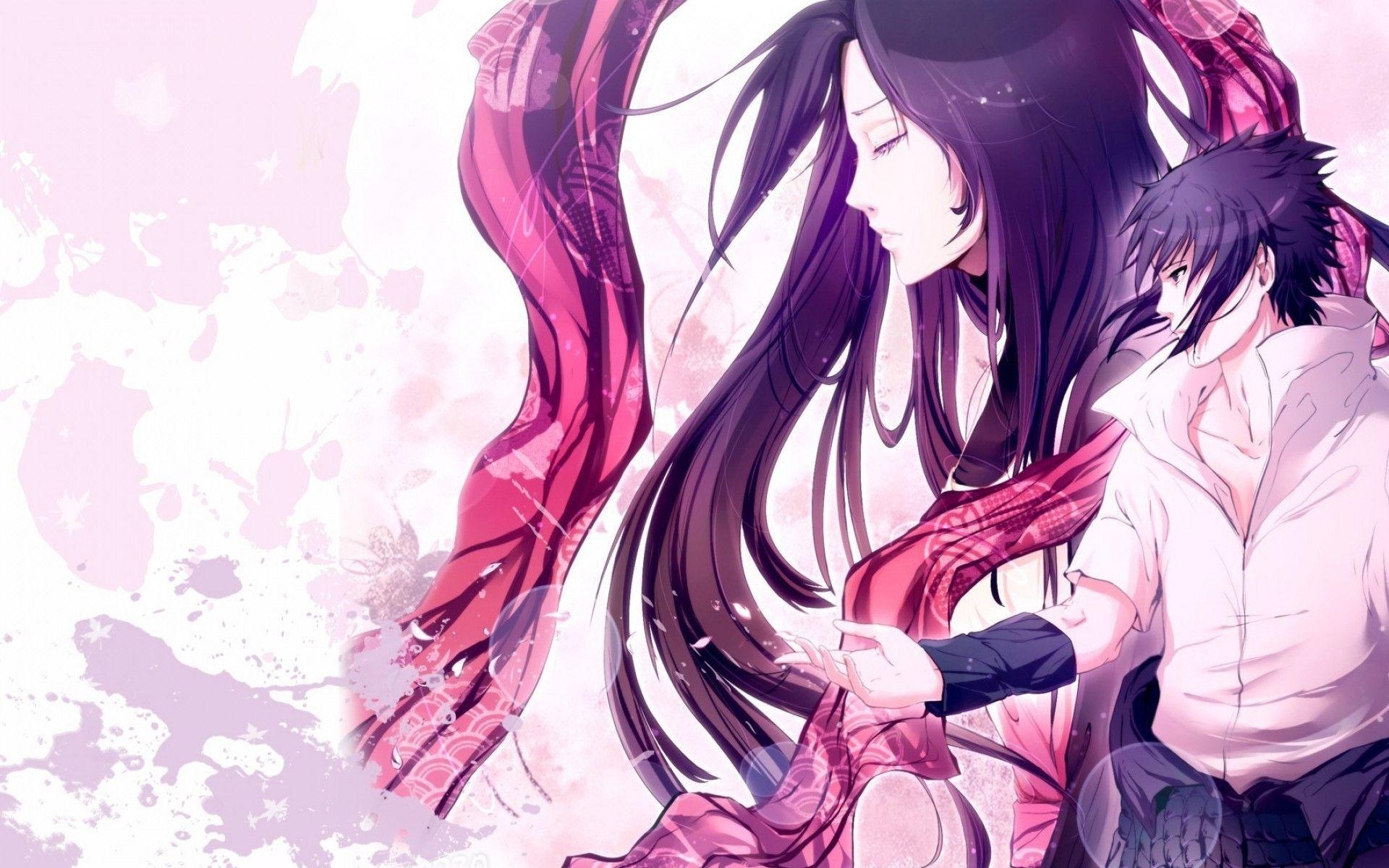 1920x1200 Sasuke With A Girl Wallpaper PC Wallpaper. Wallpaper Screen, Desktop