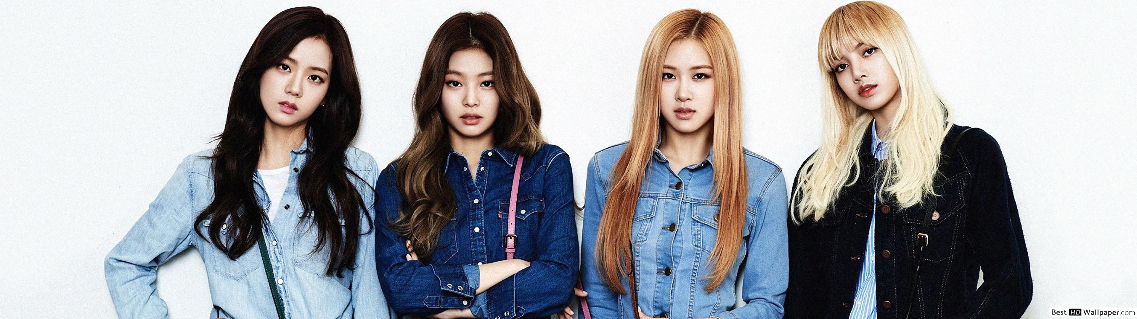 3840x1080 Dual Monitor Wallpaper Blackpink, Dual Screen