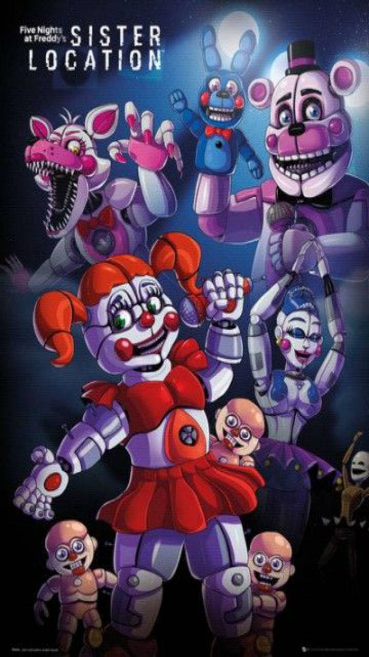 720x1280 Fnaf sister location Wallpaper, Phone