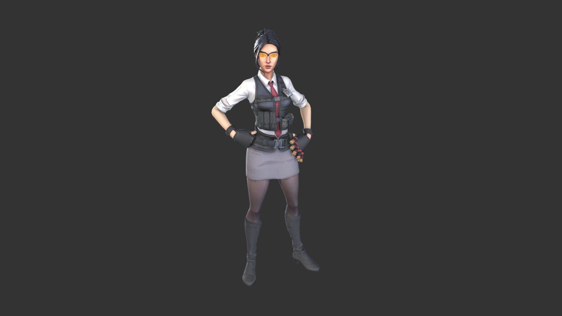 1920x1080 Rook Outfit model, Desktop