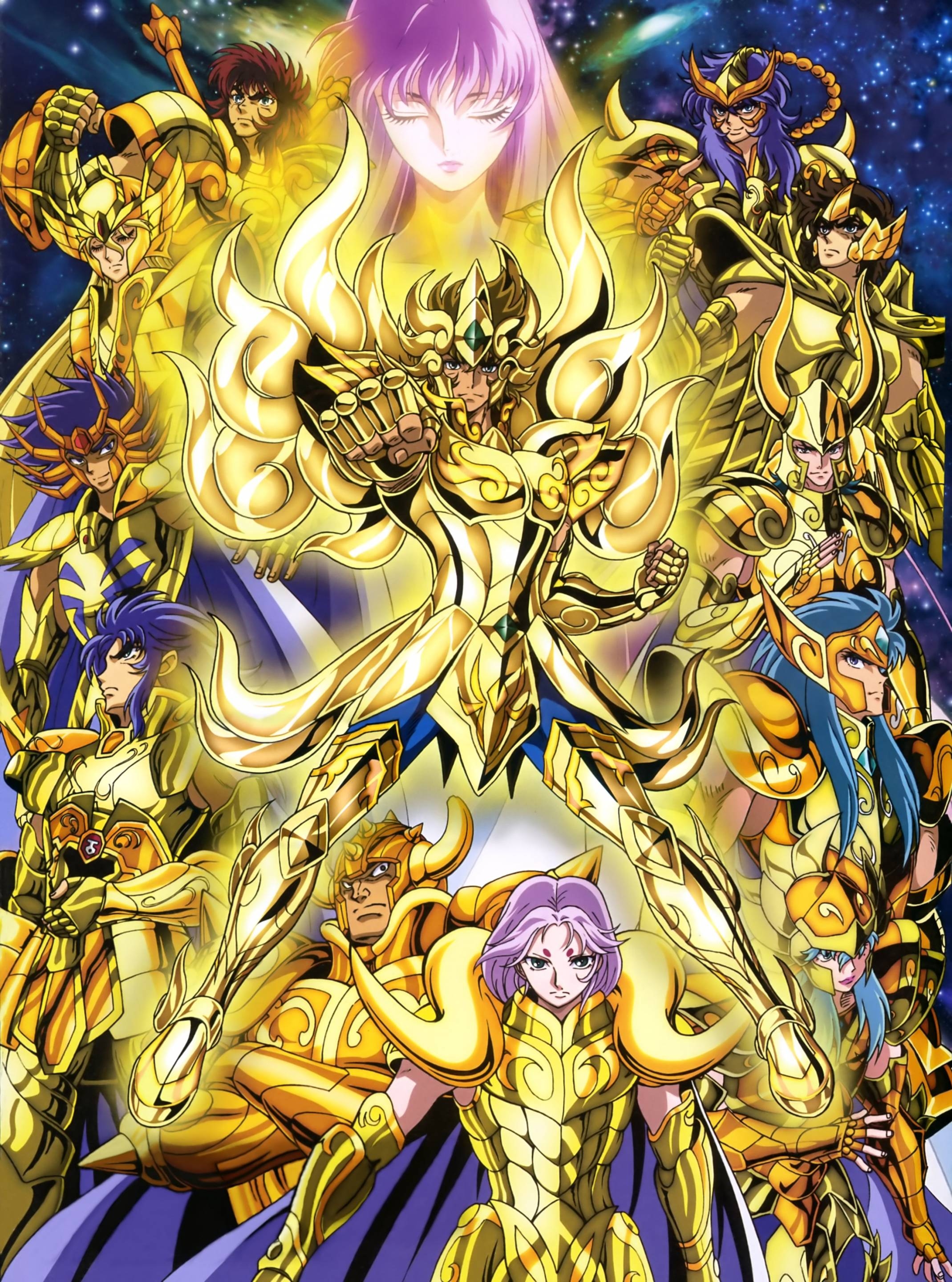 2140x2880 Saint Seiya: Soul of Gold (Alma de Ouro) tem estreia mundial, Phone