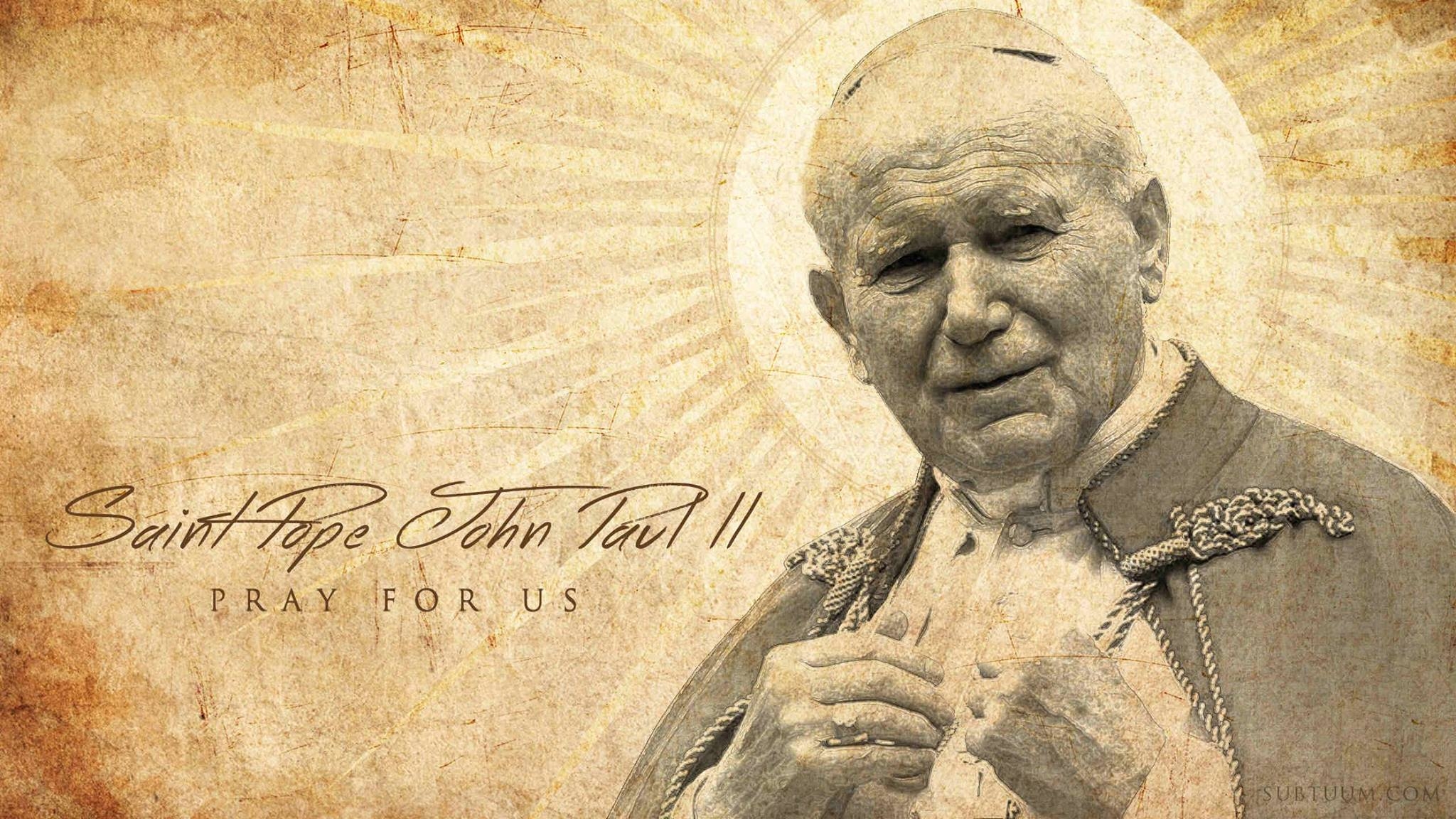 2050x1160 Saint John Paul II, Desktop