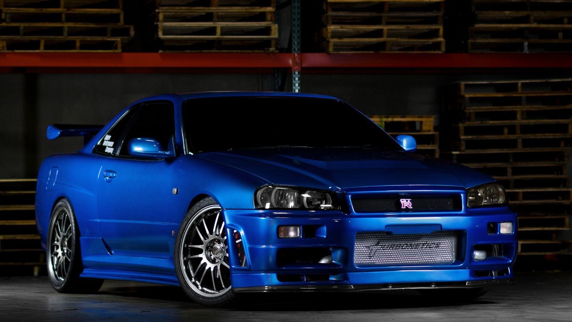 1920x1080 Blue Nissan Skyline Wallpaper Free Blue Nissan Skyline Background, Desktop