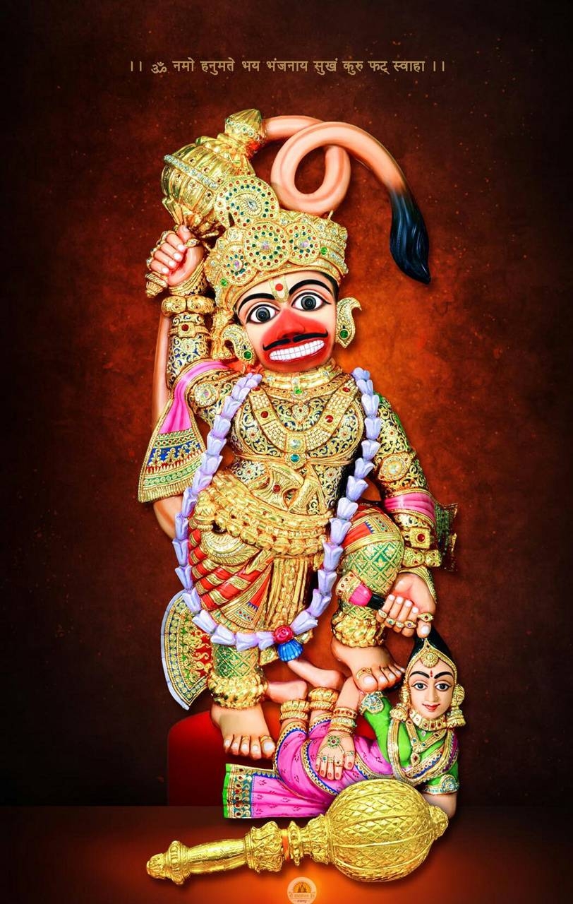 820x1280 Sarangpur Hanuman wallpaper, Phone