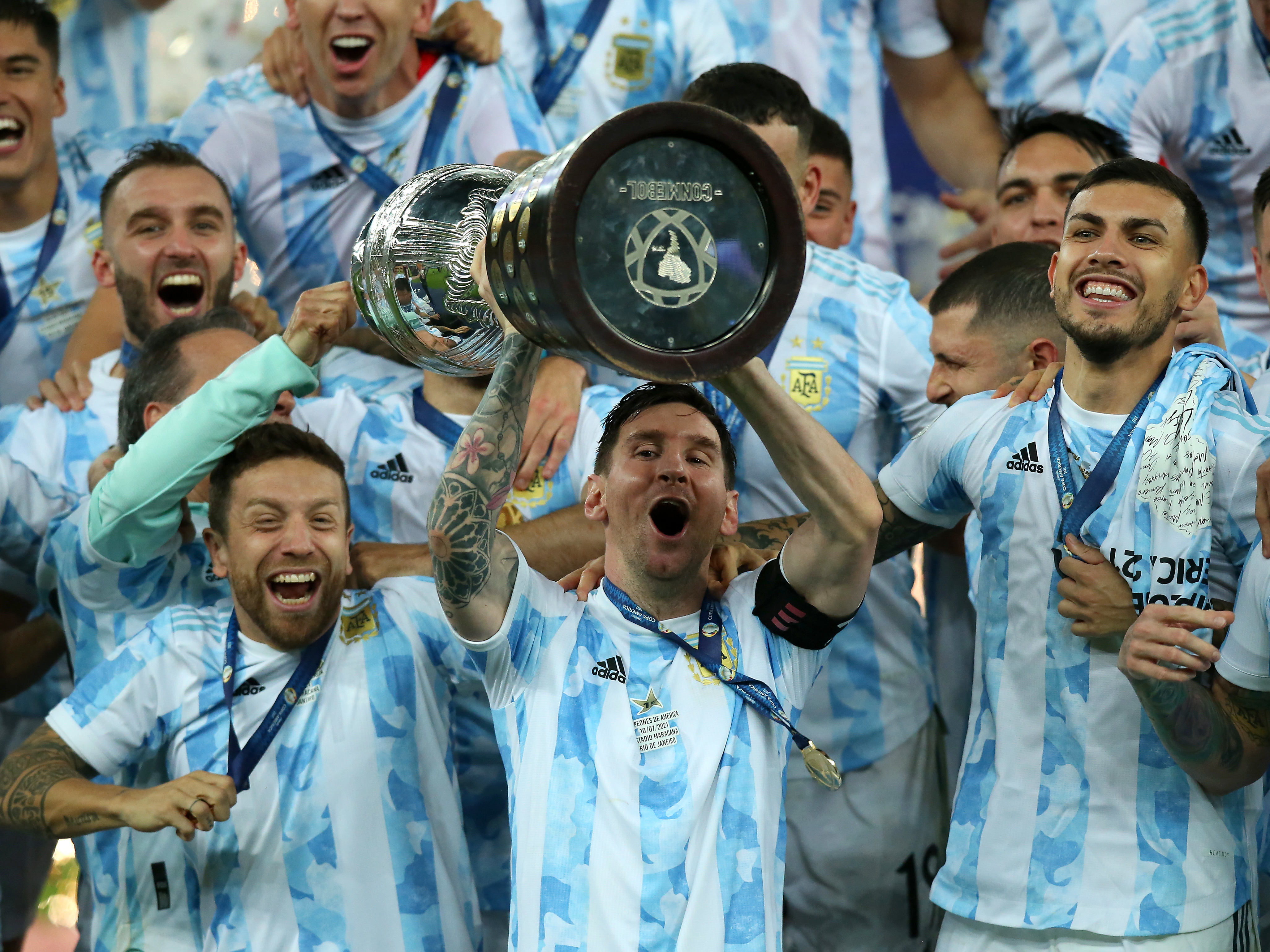 4110x3080 Argentina Beats Brazil In Copa América Final, Desktop