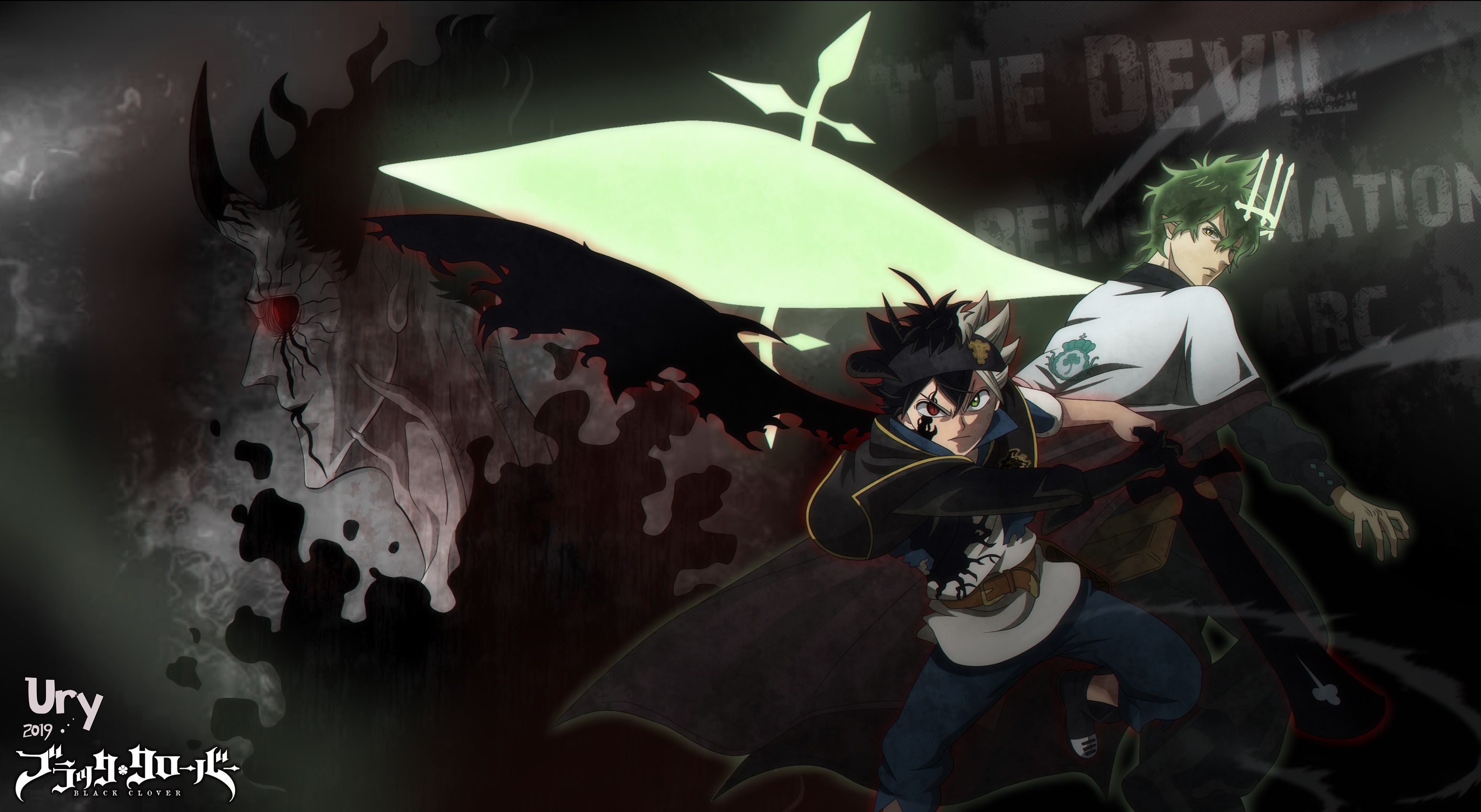 3100x1700 Black Clover HD Wallpaper, Desktop