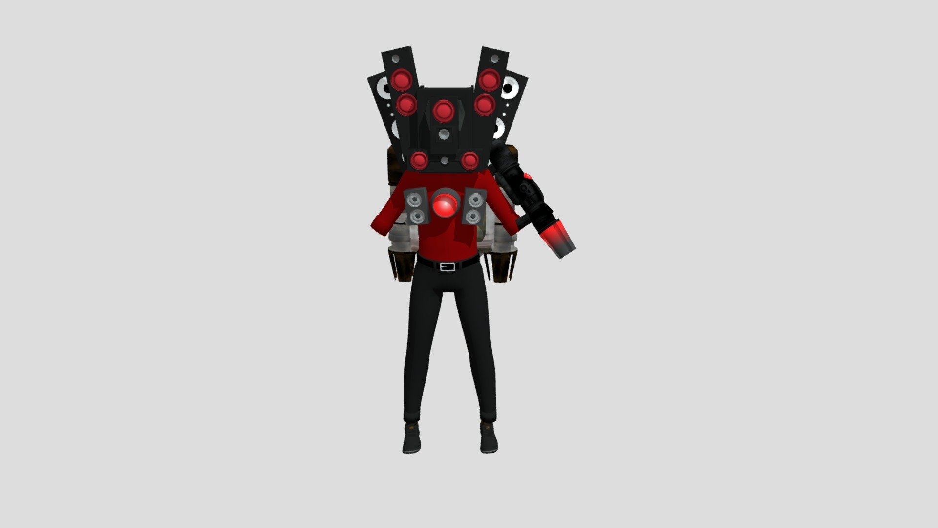 1920x1080 Titan Speakerman (my version) Free 3D model by Cradle of the Cube [d7a5a13], Desktop