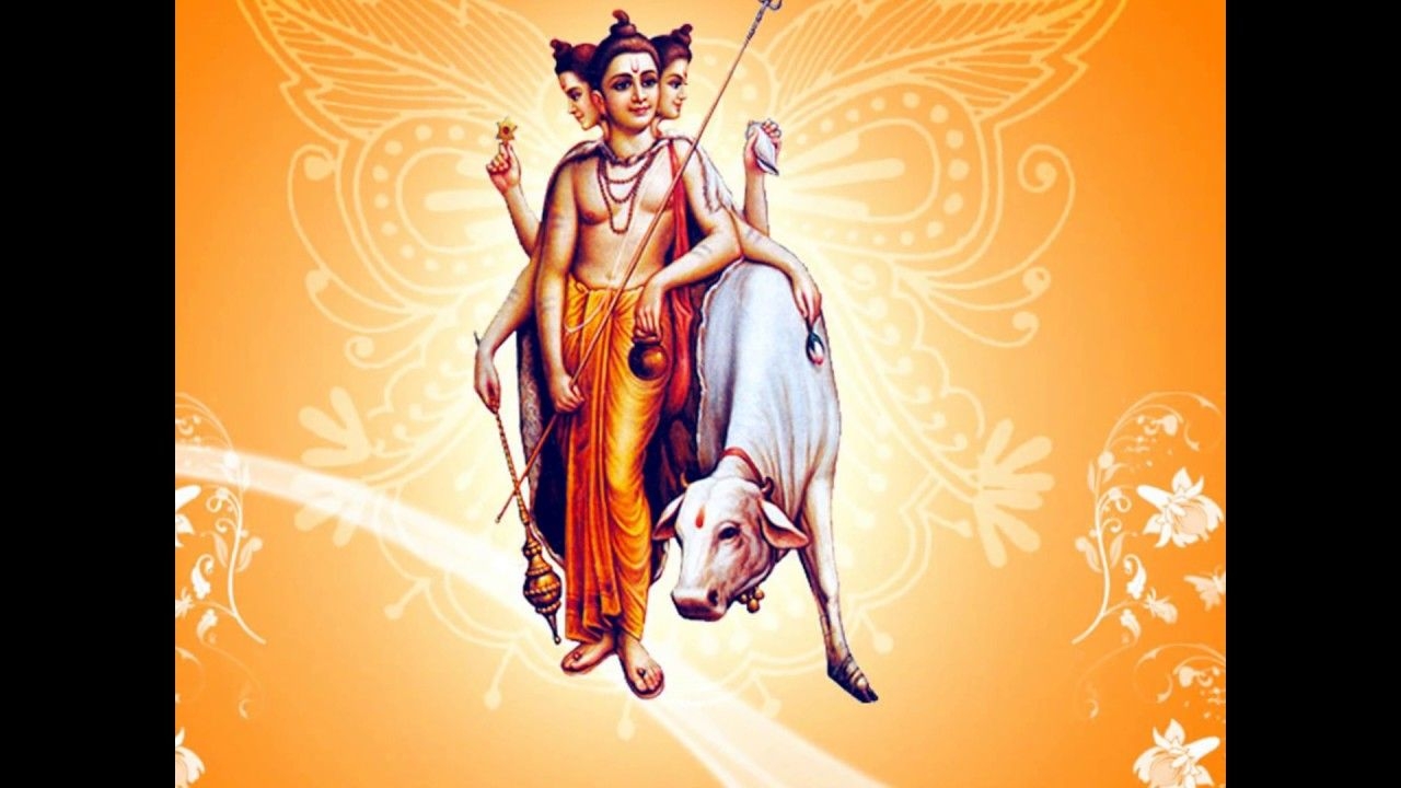 1280x720 Good Morning Wishes With Dattatreya Bhagwan Wallpaper Image Picture Photo Video, Desktop