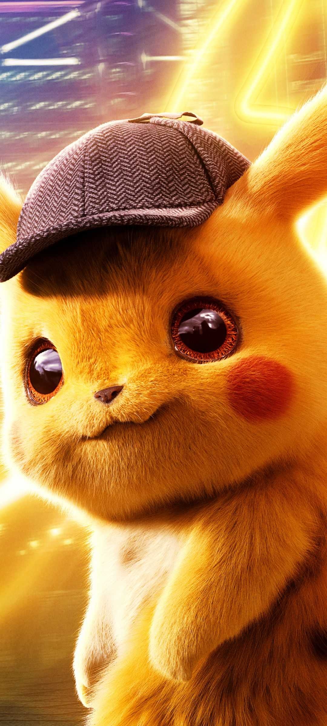 1080x2400 Pikachu Wallpaper, Phone