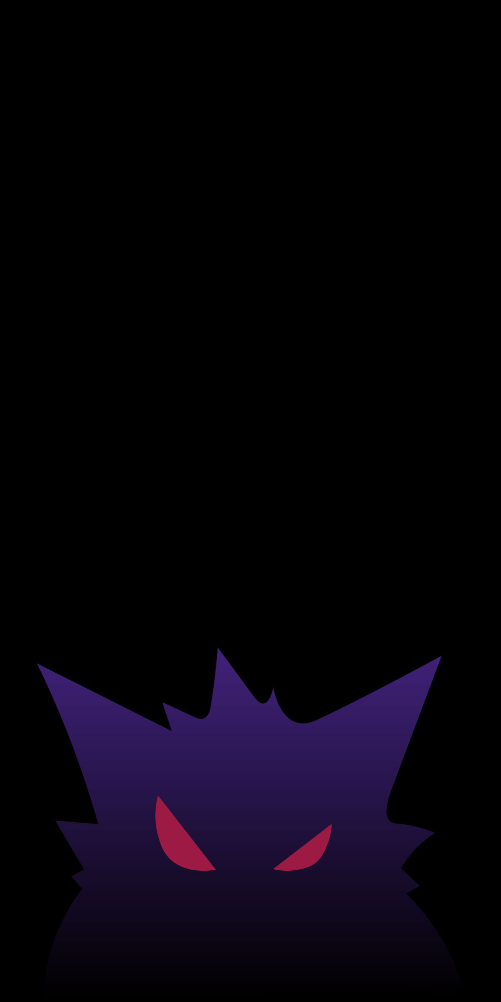 1000x2000 Pokemon Gengar Minimalist Wallpaper Pokemon Wallpaper iPhone, Phone