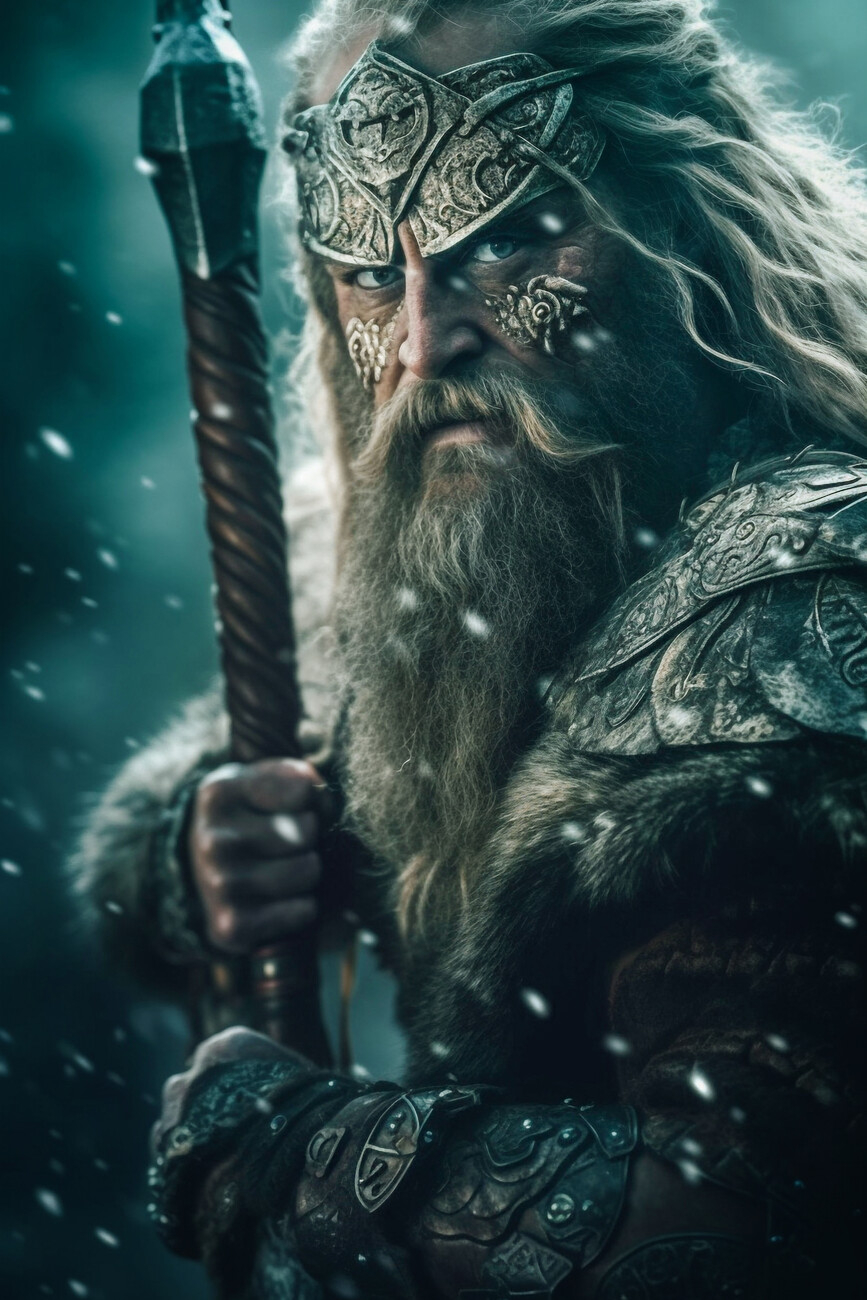 870x1300 Odin Wall Mural. Buy online at, Phone