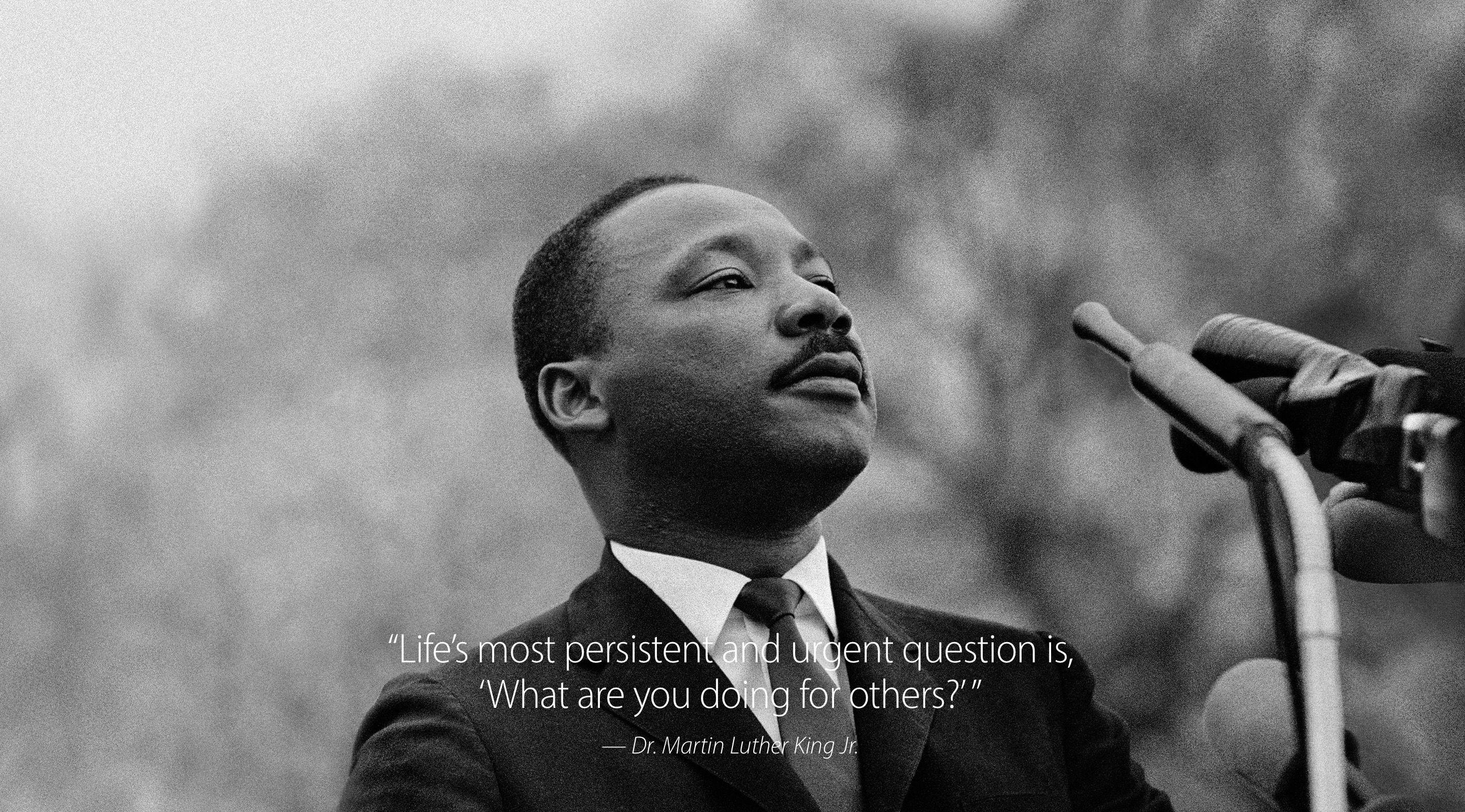 2830x1570 Get an Inspirational Martin Luther King Jr Quote Wallpaper from Apple, Desktop