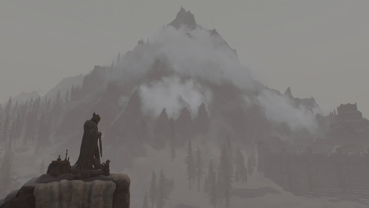 1280x720 The Lone Warrior - (Skyrim SE) - [Live Wallpaper] 4K, Desktop