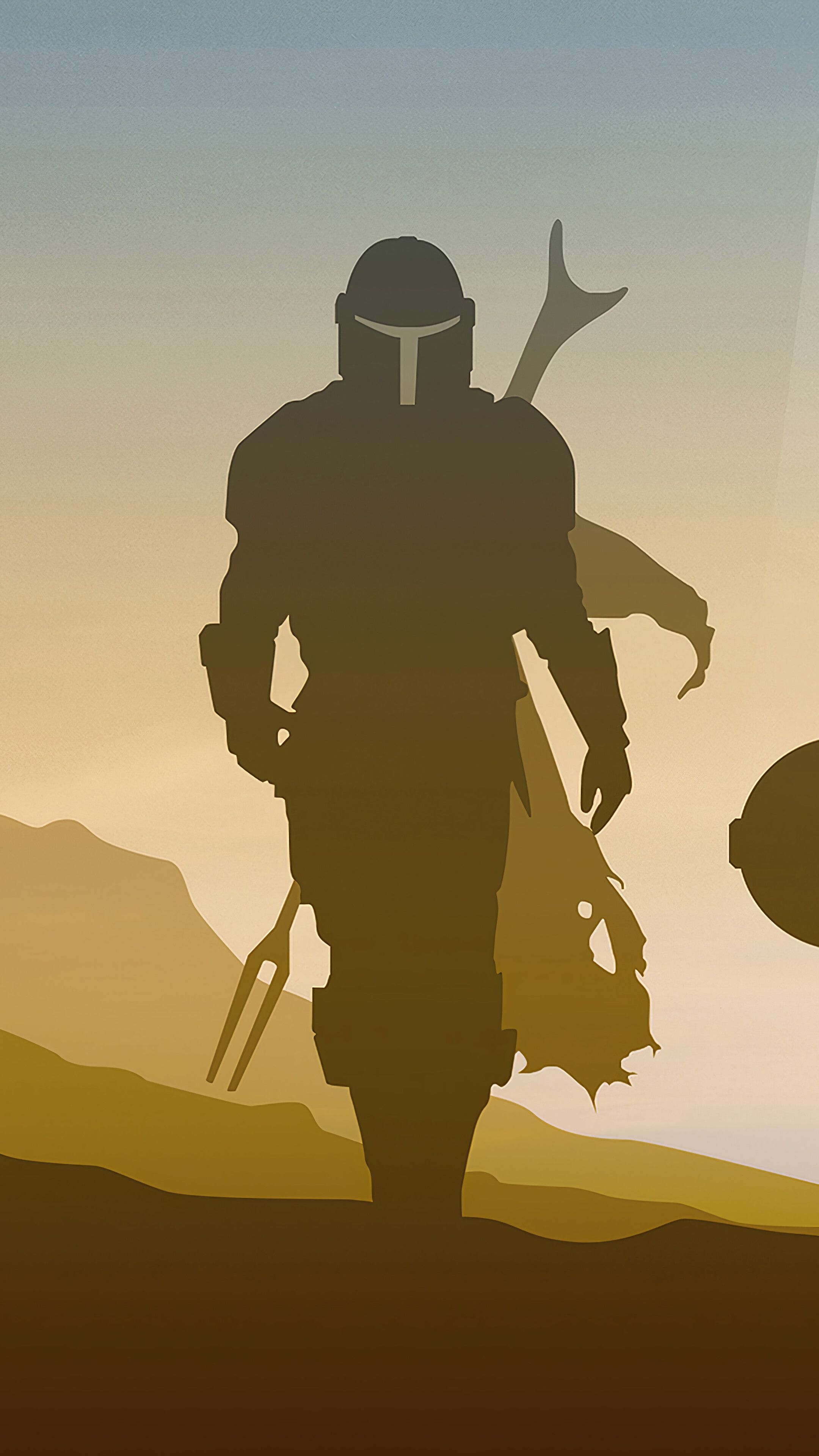 2160x3840 THE NEW PARADISE: Mandalorian Wallpaper Phone 4K, 18 The Mandalorian HD Wallpaper Background / Download cool the mandalorian 2 wallpaper for free in different resolution HD widescreen 4k 5k 8k, Phone