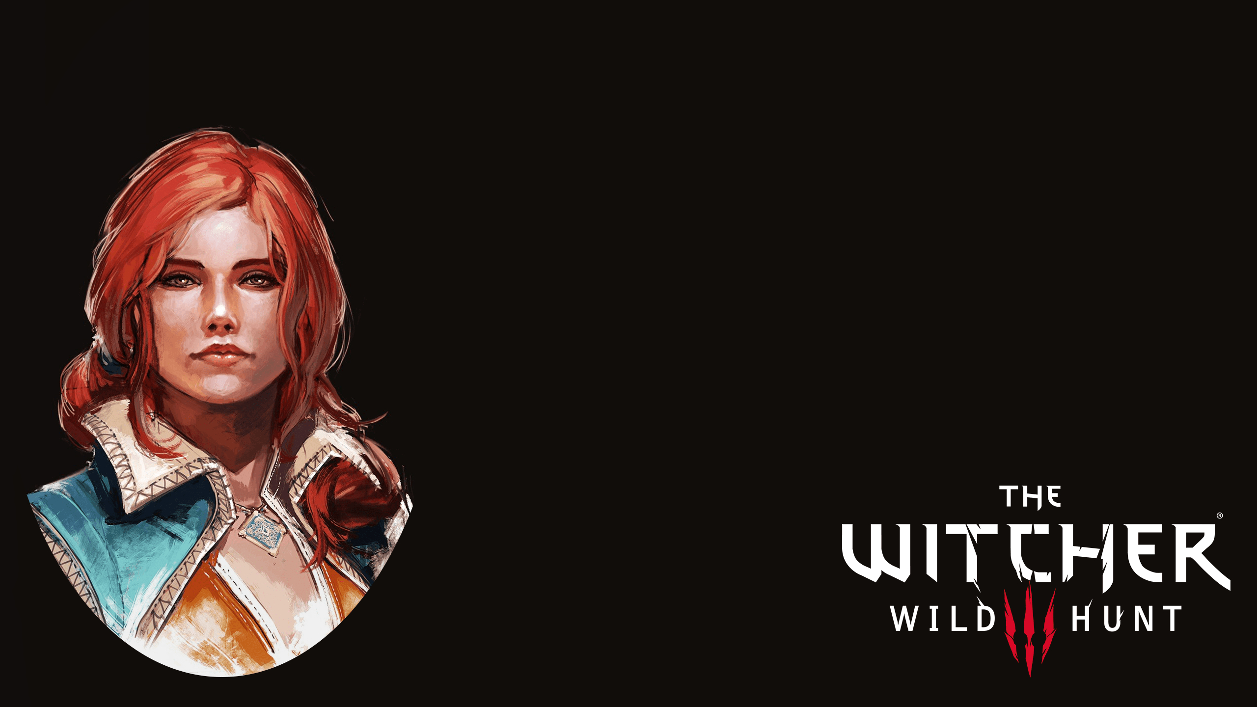 2560x1440 #The Witcher 3: Wild Hunt, #artwork, #Triss Merigold, #video, Desktop