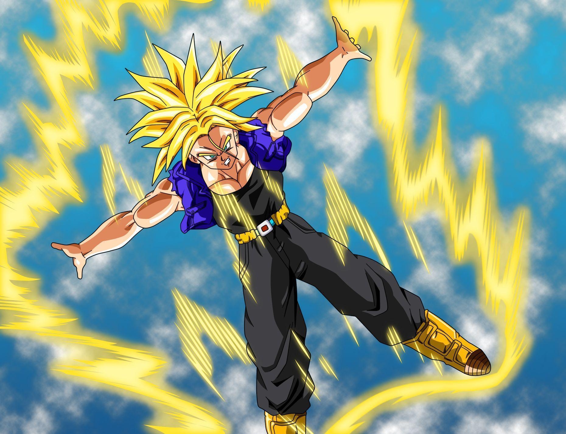 1860x1430 best image about Trunks DBZ. The future, Men's, Desktop