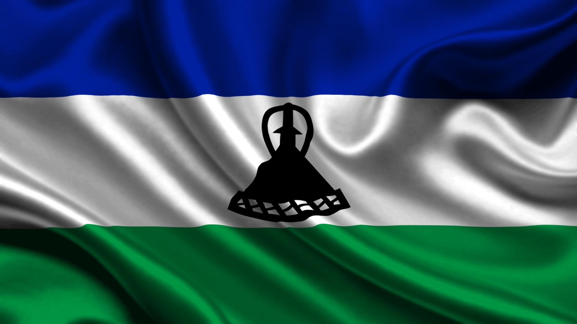 1920x1080 Picture Lesotho Flag Stripes, Desktop