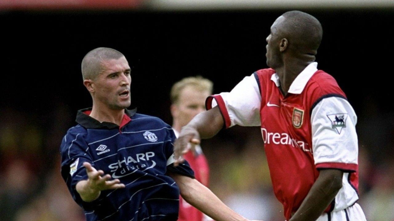 1280x720 Roy Keane vs Patrick Vieira: The bitter rivalry behind legendary, Desktop