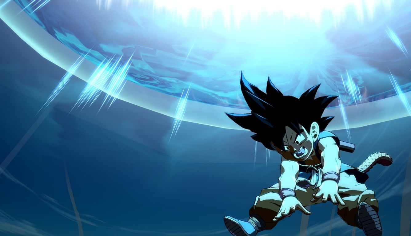 1340x770 Kid Goku HD Laptop Wallpaper, HD Anime 4K Wallpaper, Desktop