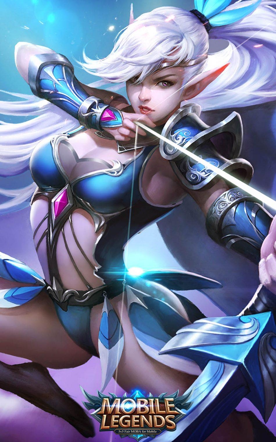 950x1520 Download Miya Mobile Legends Hero Free Pure 4K Ultra HD, Phone