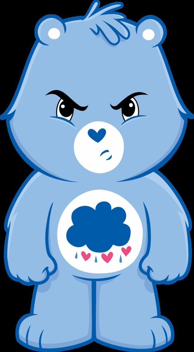 670x1210 Grumpy Bear Vector. Care bear tattoos, Care bear party, Bear decal, Phone