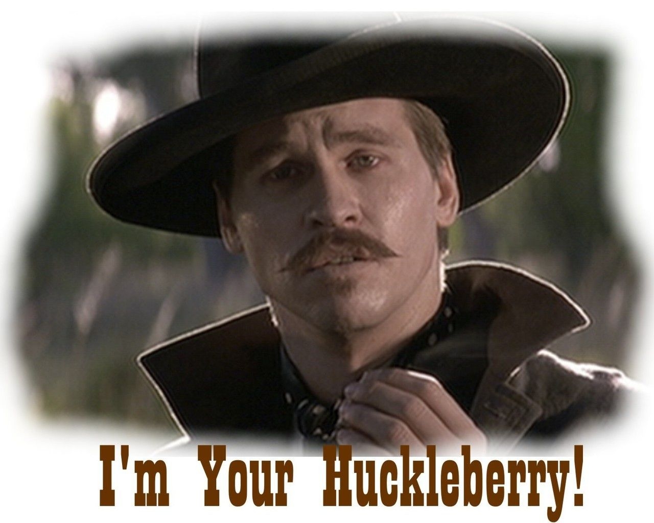 1280x1030 Doc Holiday Huckleberry Quote, Desktop