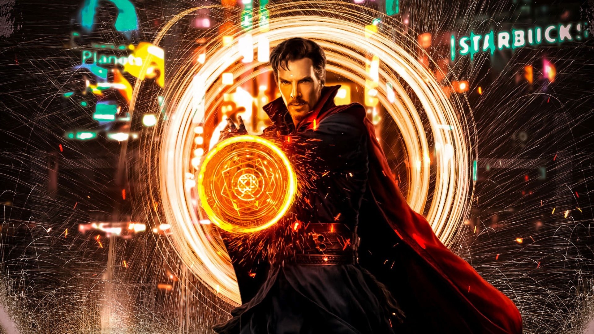 1920x1080 Doctor Strange Opening Portal Art 4k.pixel4k.com, Desktop