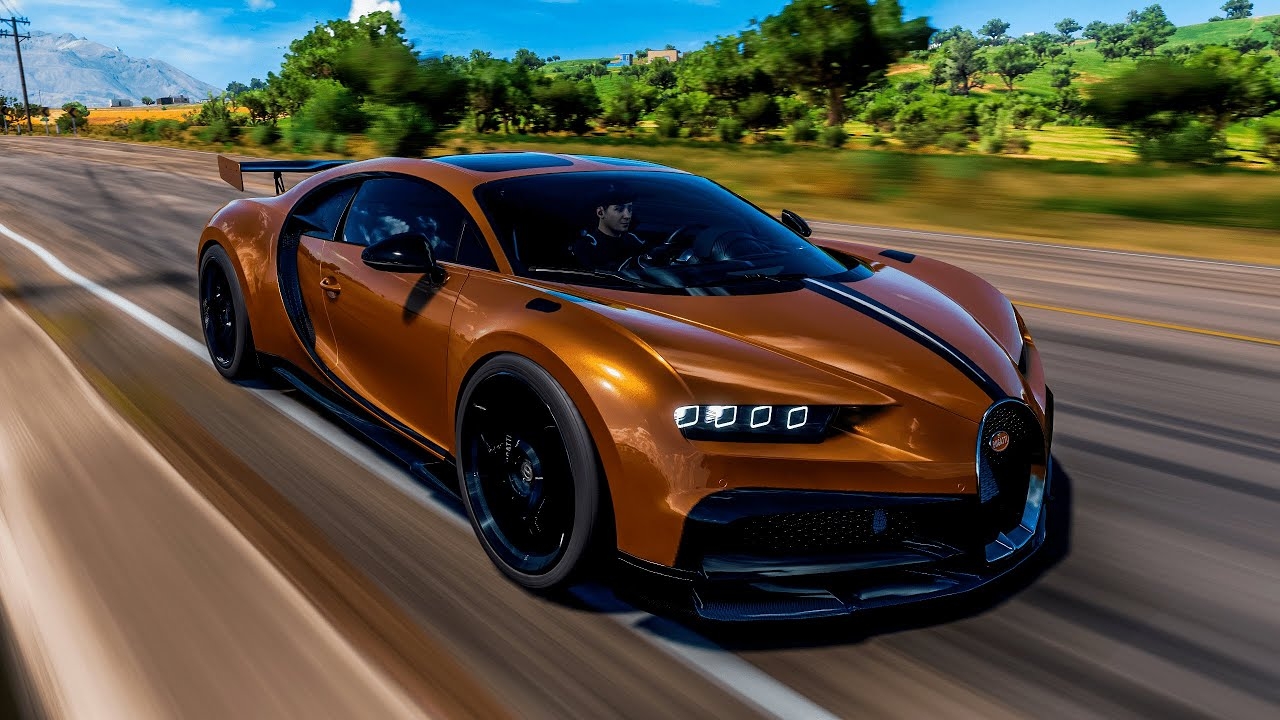 1280x720 1479HP Andrew Tate's Bugatti Chiron 2018 Horizon 5, Desktop