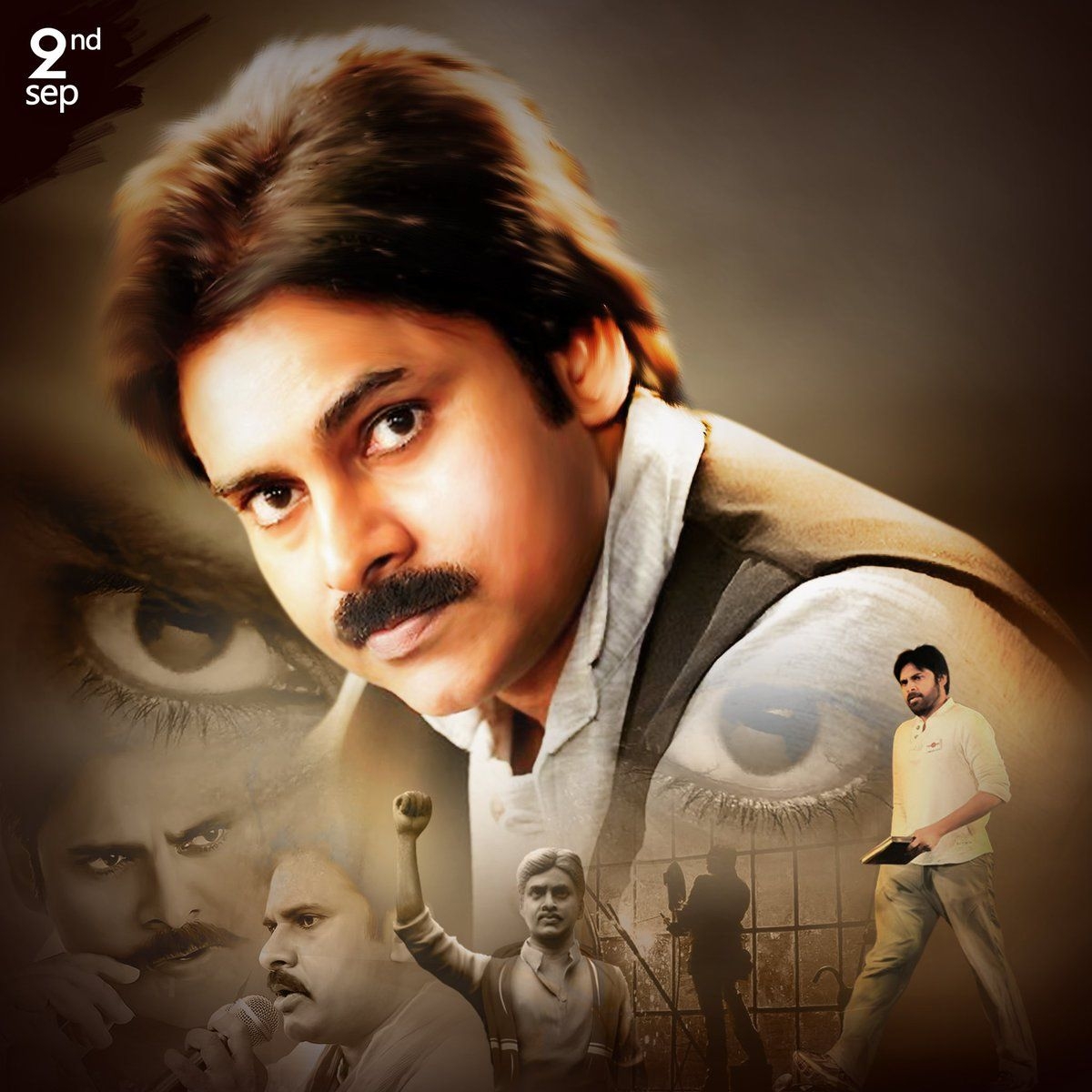 1200x1200 Pawan Kalyan HD Image, Phone