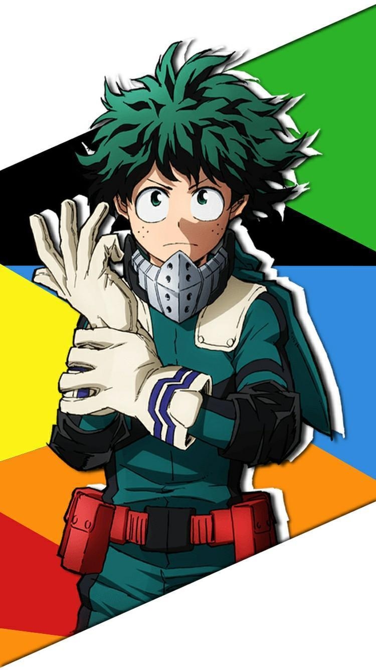 750x1340 Boku Hero Academia Wallpaper for Android, Phone