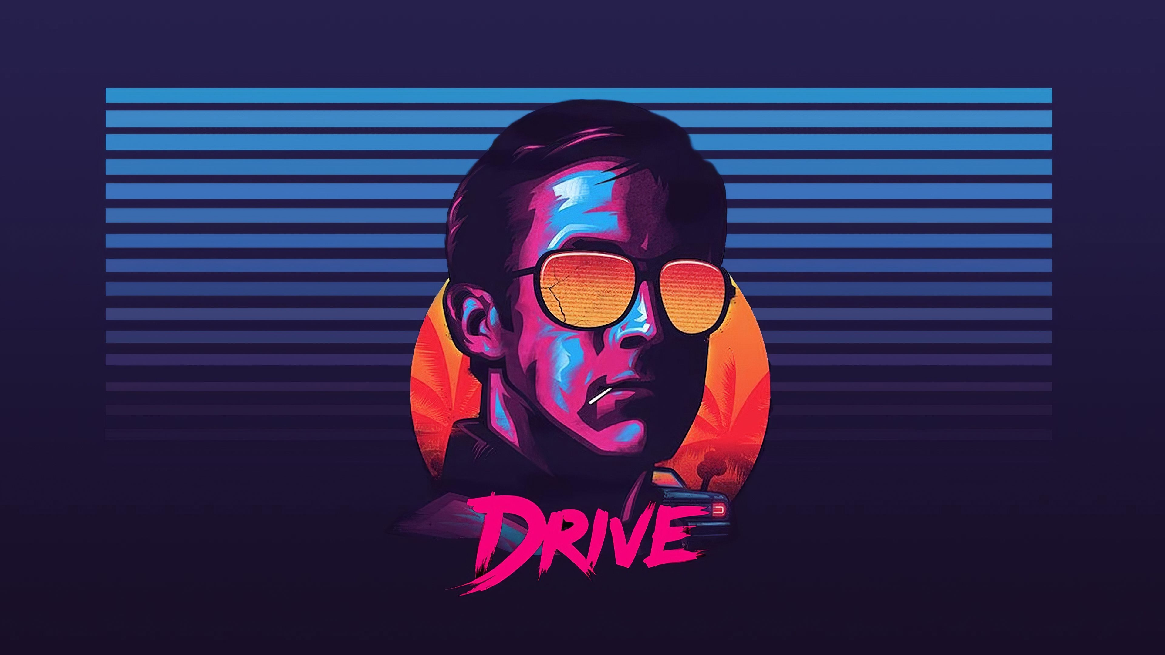 3840x2160 Ryan Gosling Retrowave. Ryan gosling, Retro, HD wallpaper, Desktop