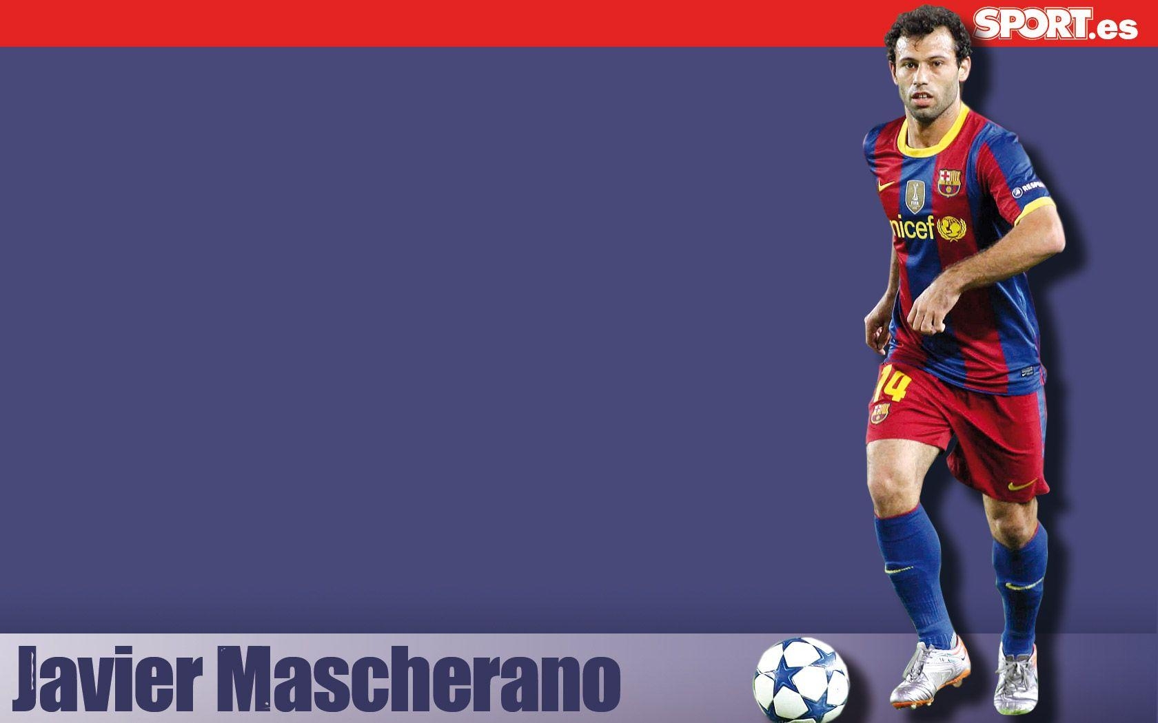 1680x1050 Javier Mascherano Football Wallpaper, Desktop