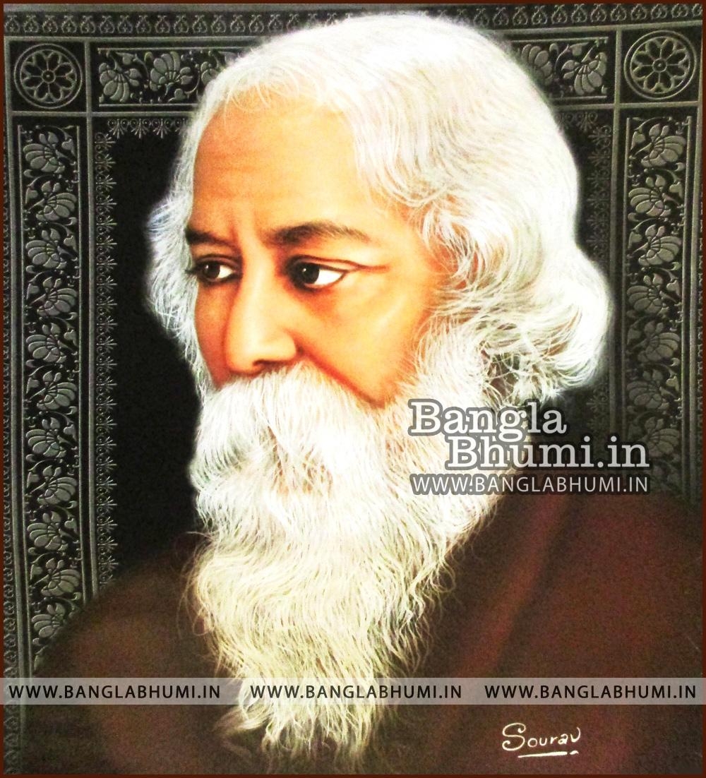 1000x1110 Rabindranath Tagore Indian Legends HD Poster Wallpaper, Phone