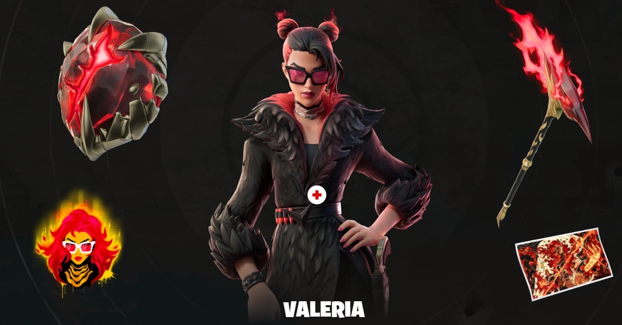 1260x660 Valeria Fortnite wallpaper, Desktop