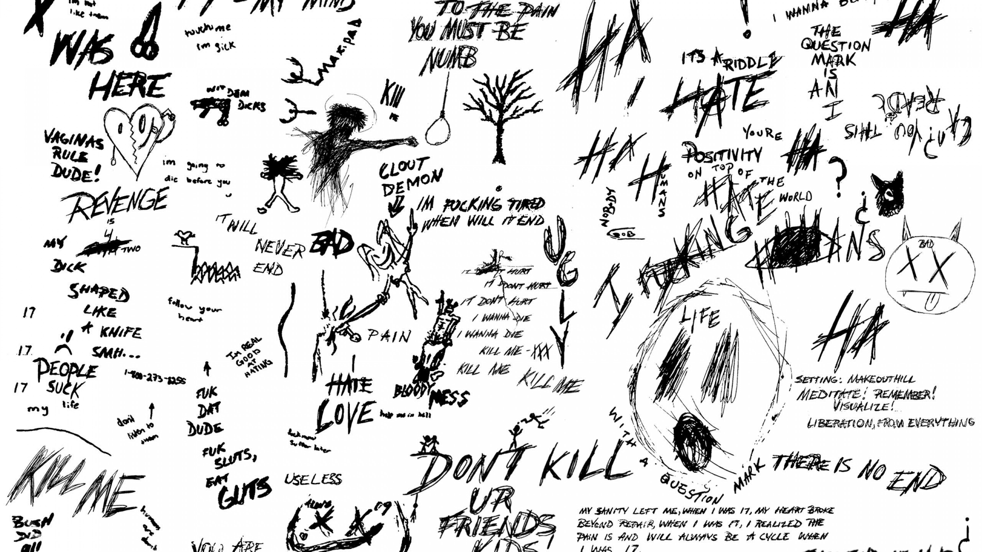 1920x1080 Free download Made this XXXTentacion wallpaper out if his, Desktop