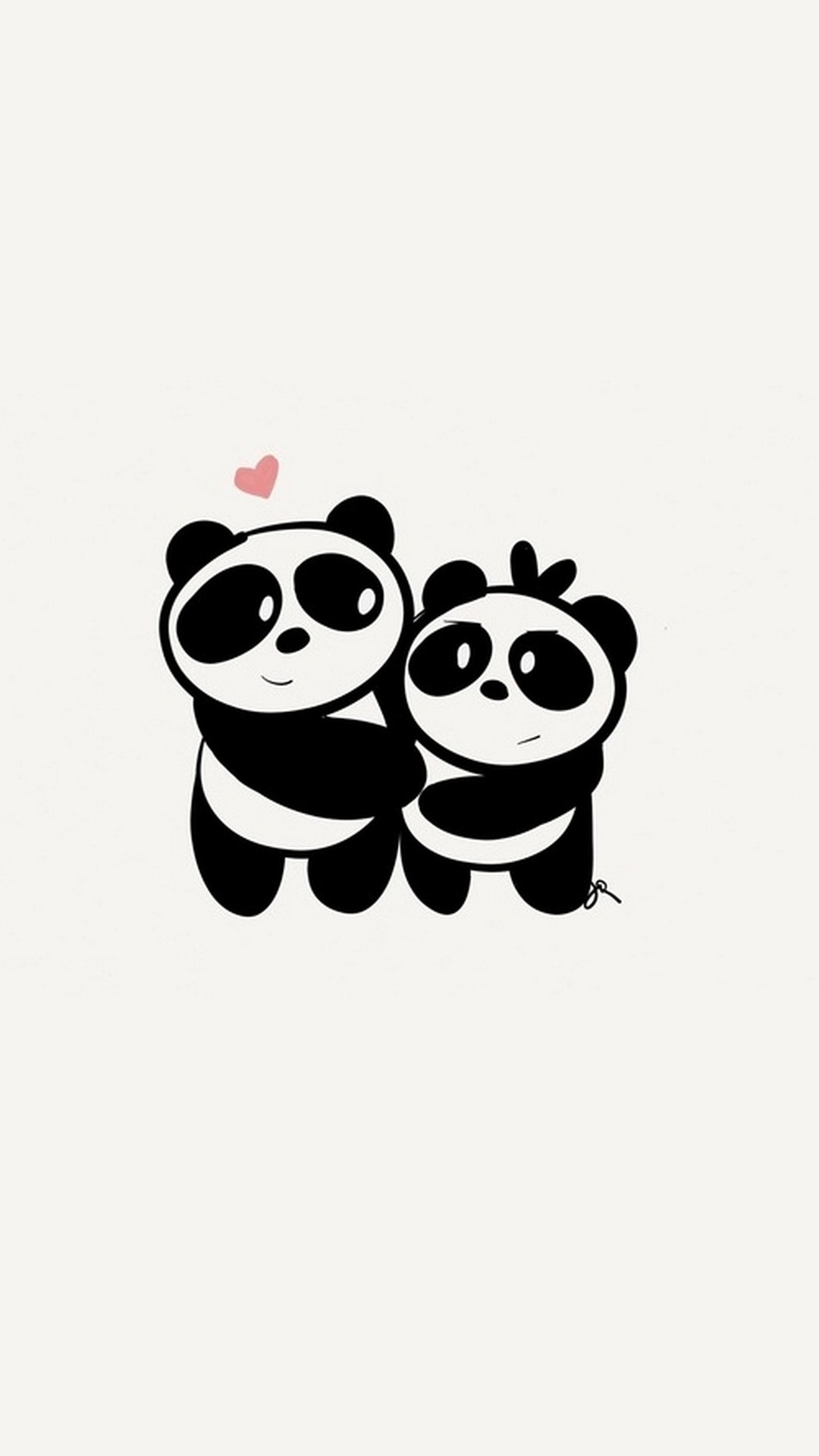 1080x1920 Cute Couple Wallpaper For iPhone 14 Data Src Cute Panda Couple, Phone