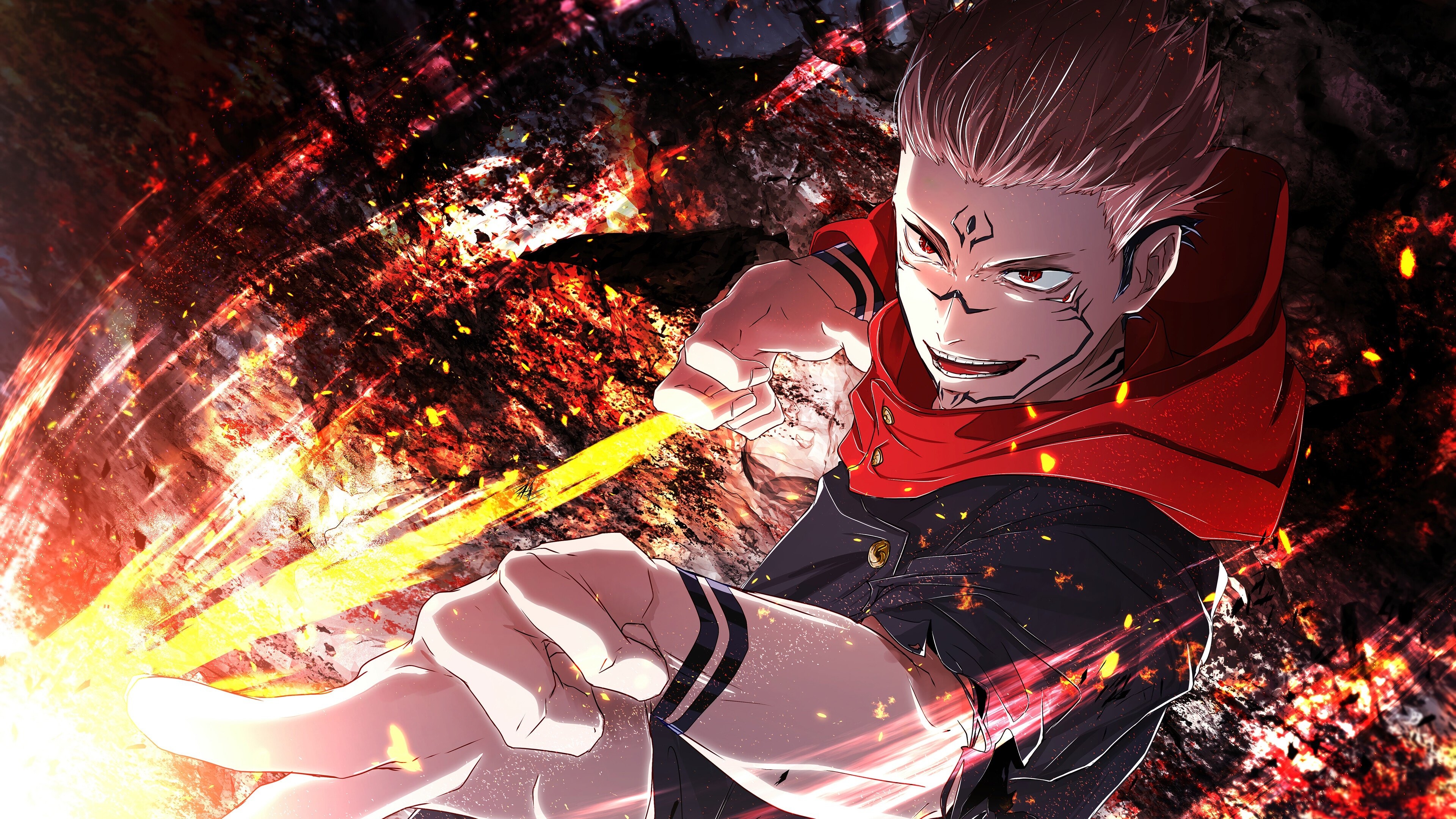 3840x2160 wallpaper, yuji itadori, jujutsu kaisen, 4k, HD Gallery HD Wallpaper, Desktop